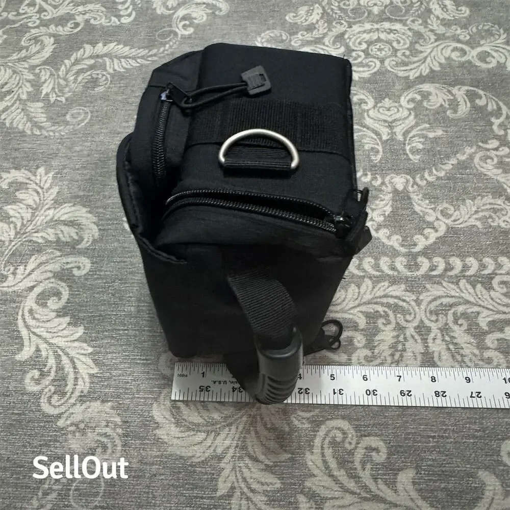 ProMaster Black Nylon Camera Bag with Extra Pockets & Secure Closure